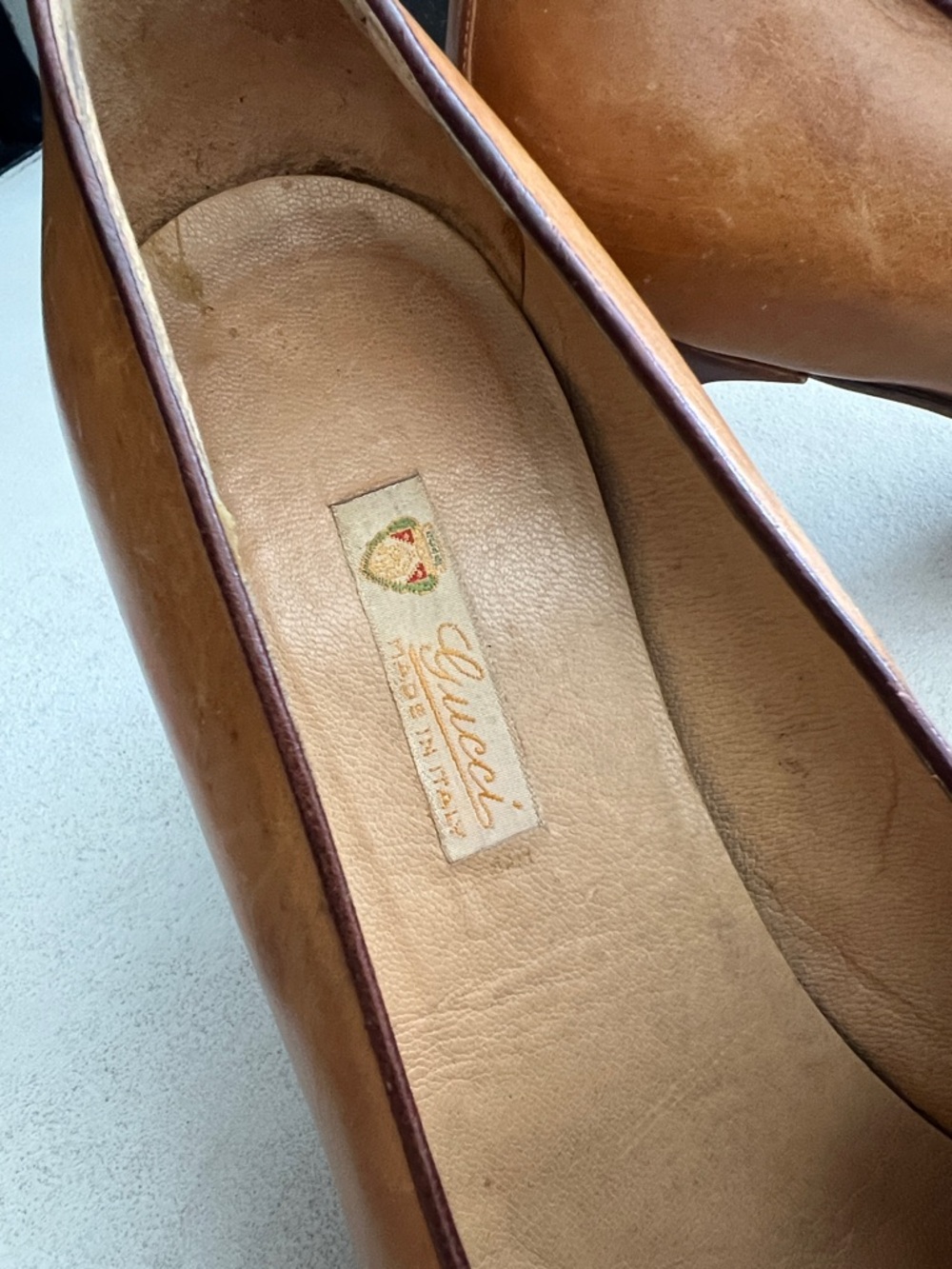 Vintage Gucci Pump Horsebit Shoes 6 6.5 - Picture 2 of 14